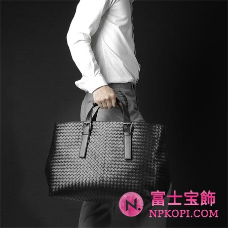 ボッテガ ヴェネタ/BOTTEGA VENETA/ レザートートバッグ /ブラック189632 vq131 1000